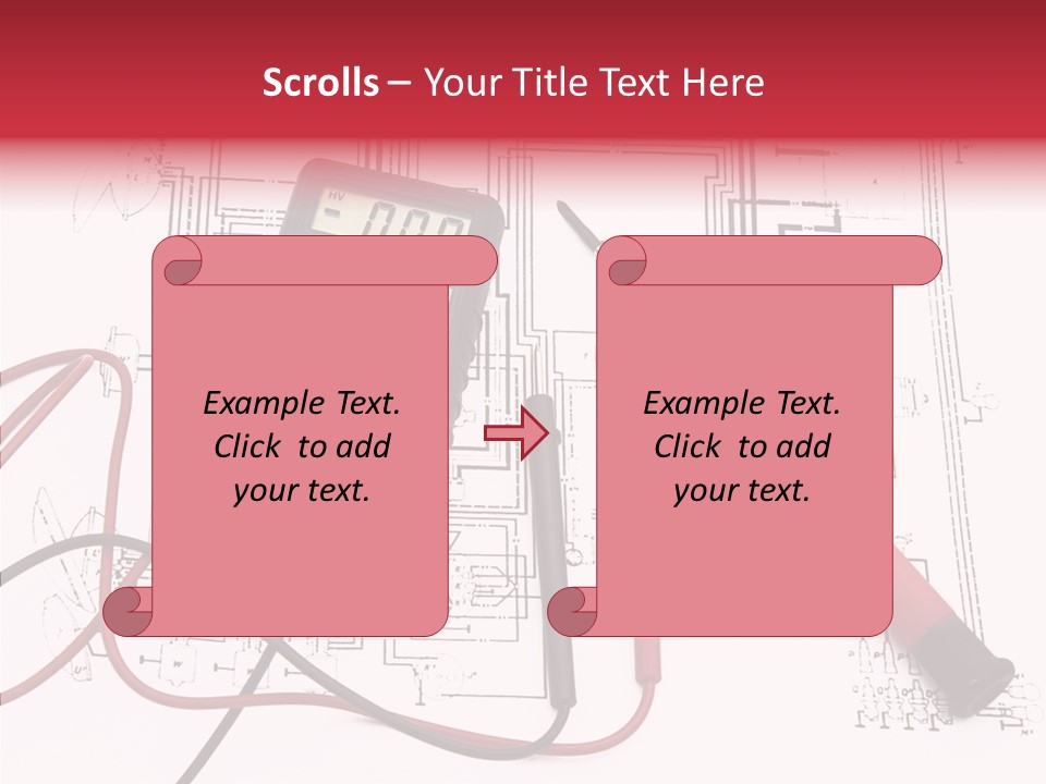Digital Electrician Fuse PowerPoint Template