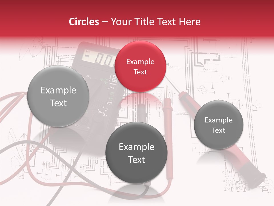 Digital Electrician Fuse PowerPoint Template