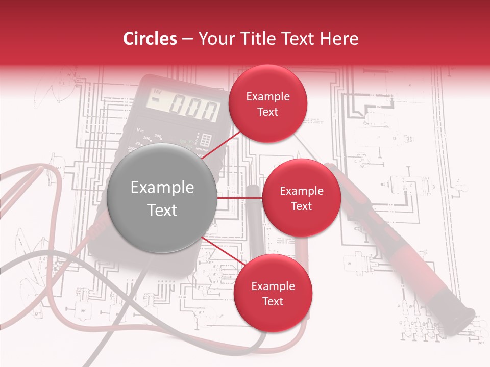 Digital Electrician Fuse PowerPoint Template