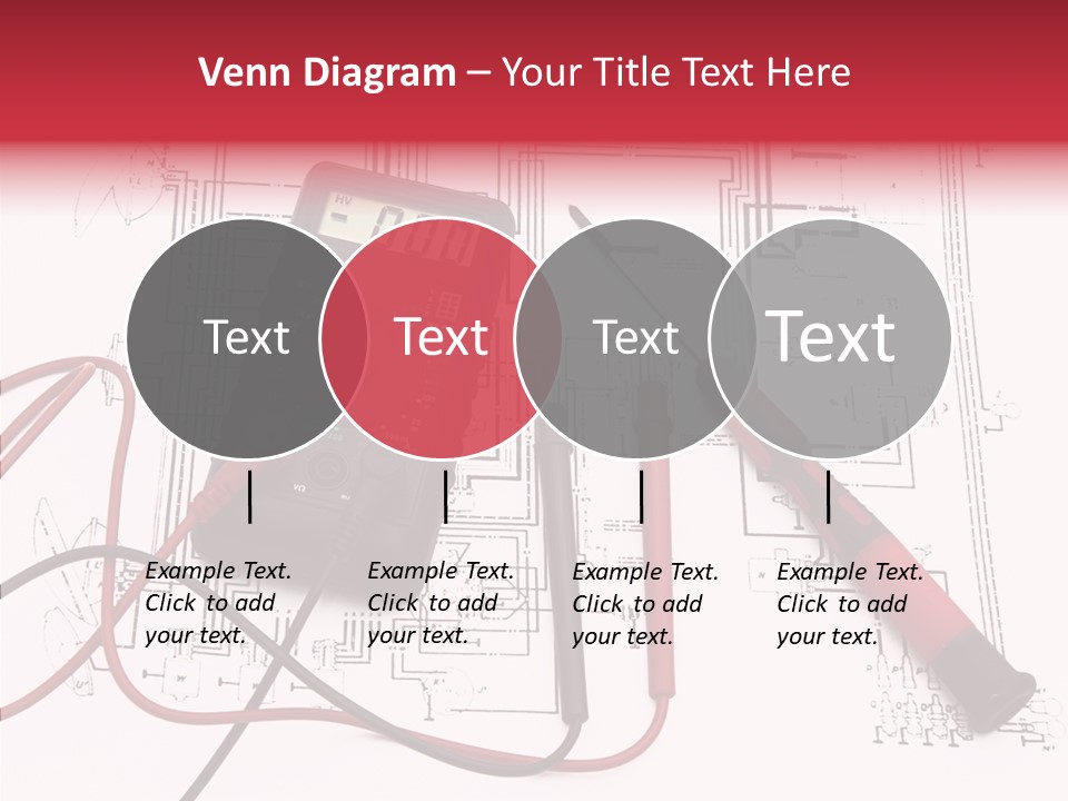 Digital Electrician Fuse PowerPoint Template