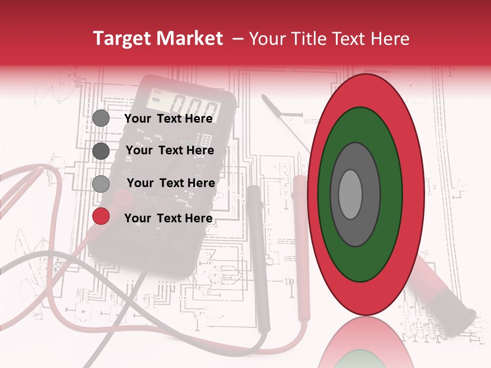 Digital Electrician Fuse PowerPoint Template