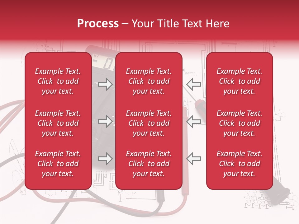 Digital Electrician Fuse PowerPoint Template