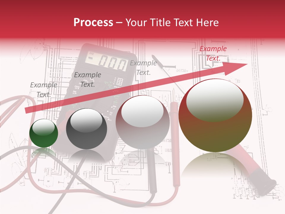 Digital Electrician Fuse PowerPoint Template