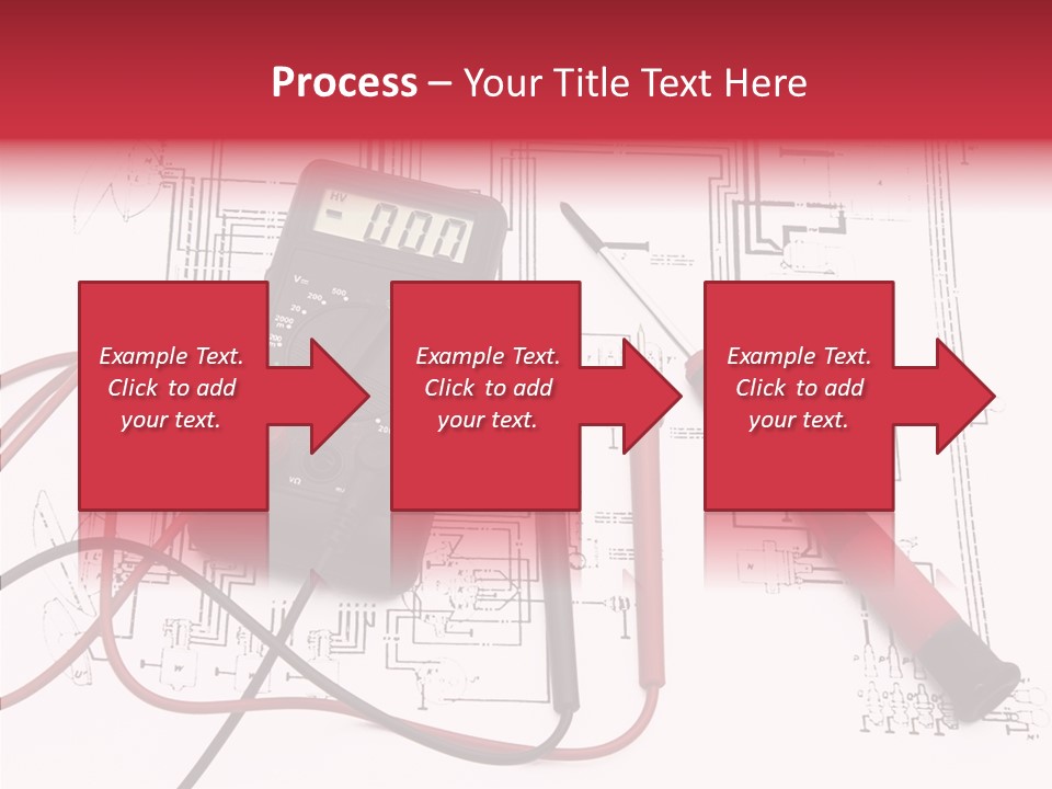 Digital Electrician Fuse PowerPoint Template