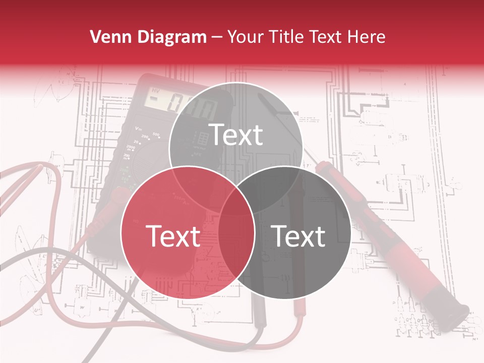 Digital Electrician Fuse PowerPoint Template