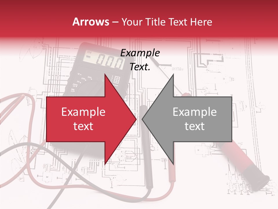 Digital Electrician Fuse PowerPoint Template