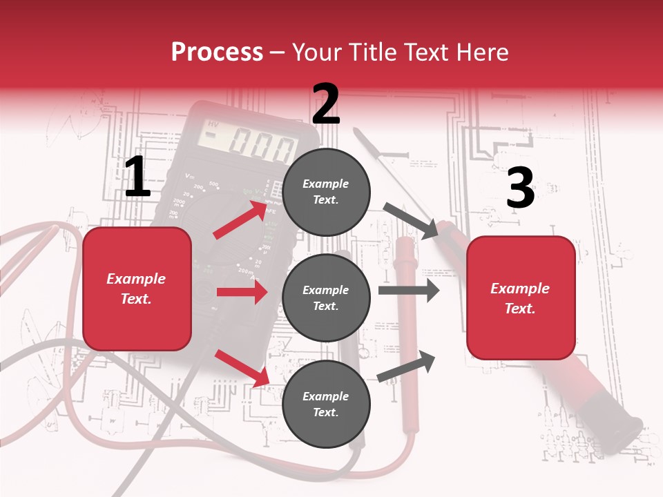 Digital Electrician Fuse PowerPoint Template