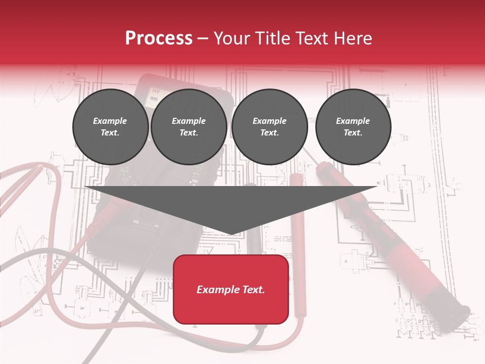 Digital Electrician Fuse PowerPoint Template