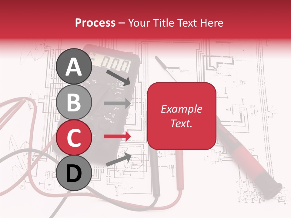 Digital Electrician Fuse PowerPoint Template