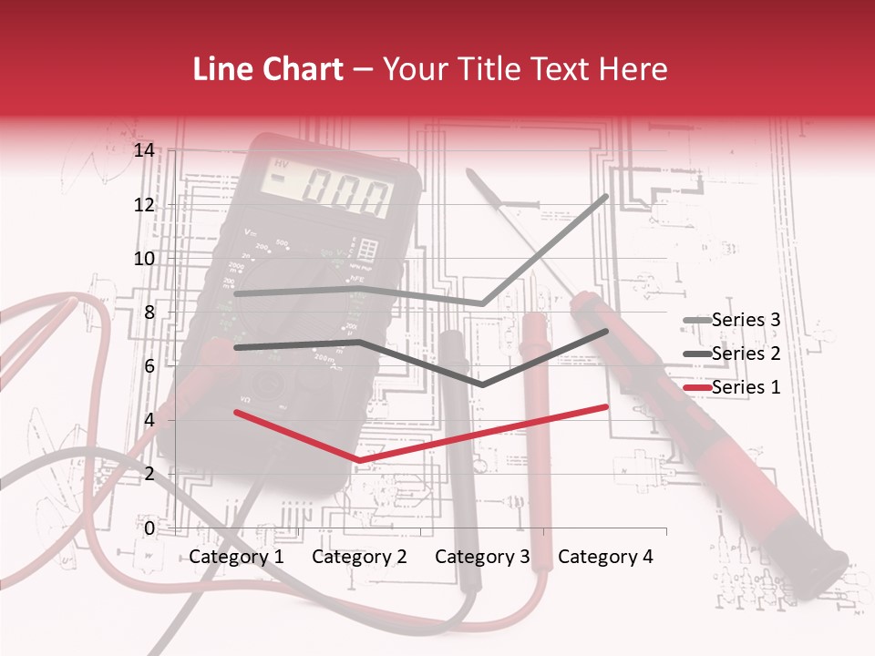 Digital Electrician Fuse PowerPoint Template