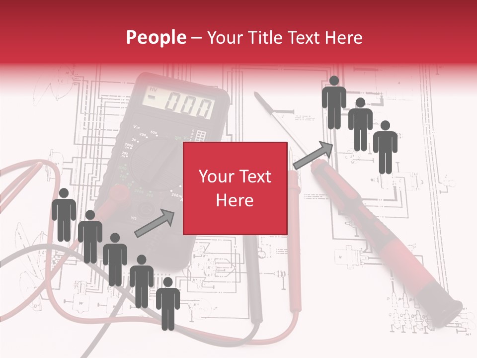Digital Electrician Fuse PowerPoint Template