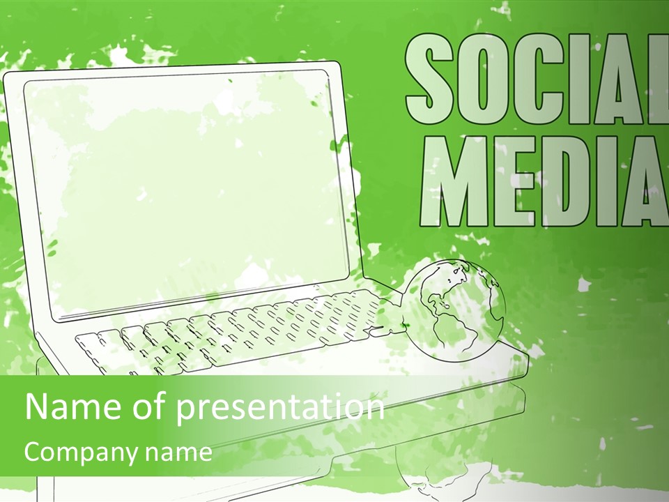 Social Www Marketing PowerPoint Template