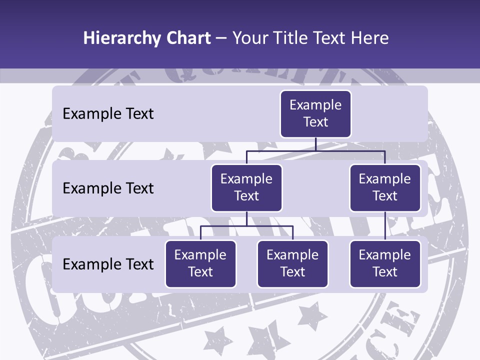 Illustration Stamp Insignia PowerPoint Template