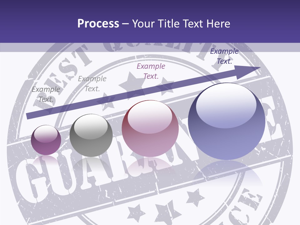 Illustration Stamp Insignia PowerPoint Template