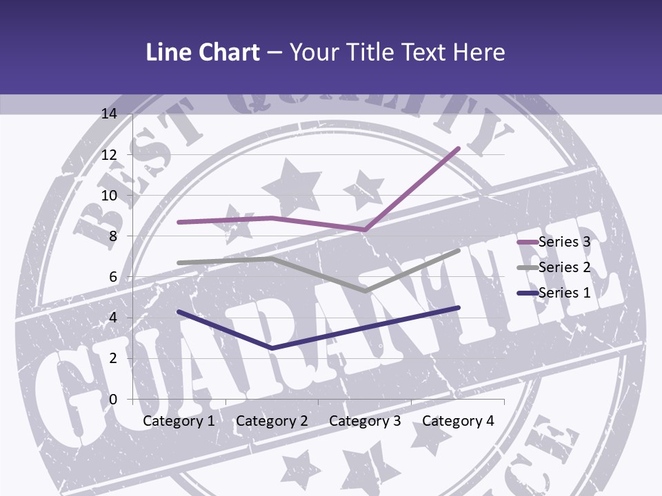 Illustration Stamp Insignia PowerPoint Template