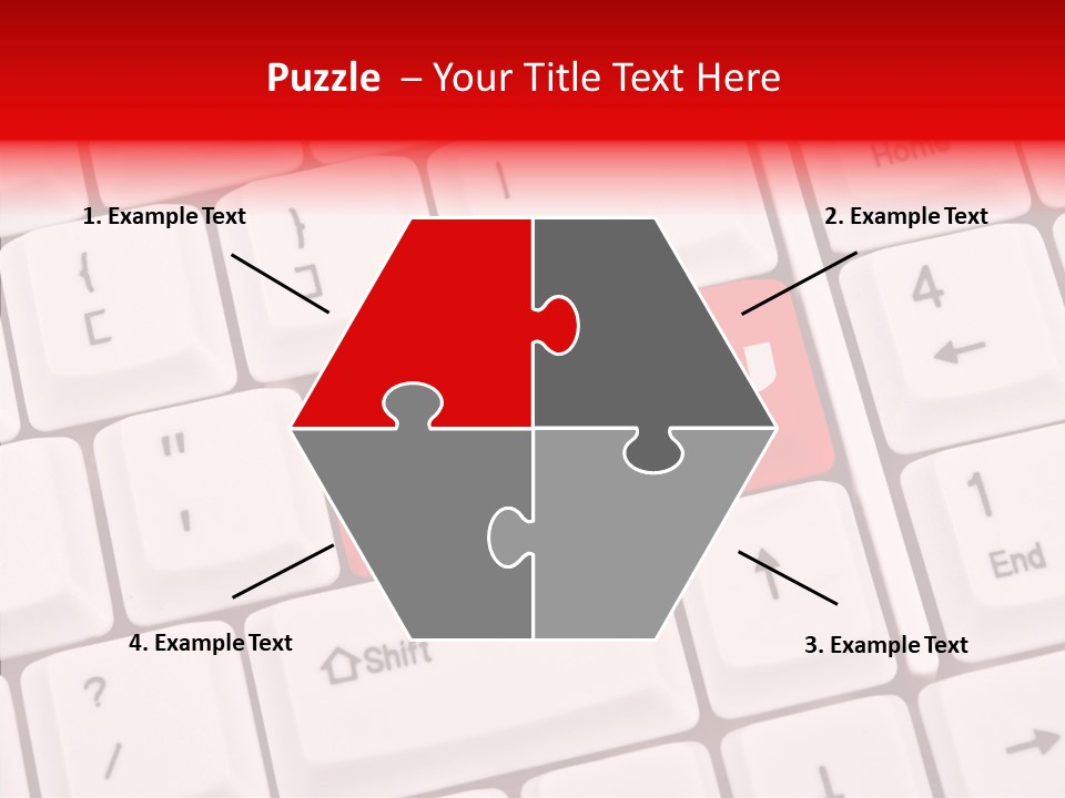 Relationship Symbol White PowerPoint Template