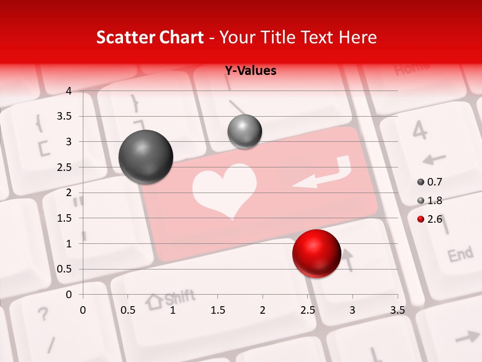 Relationship Symbol White PowerPoint Template