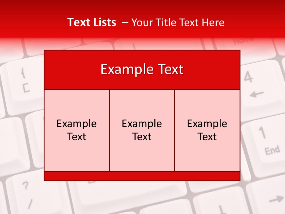 Relationship Symbol White PowerPoint Template