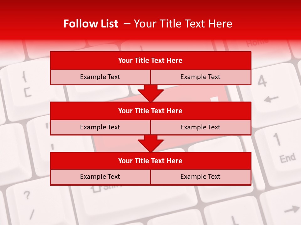 Relationship Symbol White PowerPoint Template