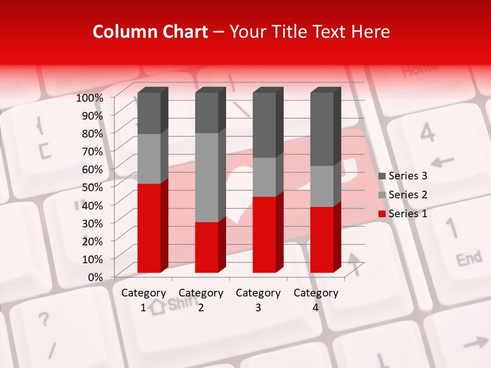 Relationship Symbol White PowerPoint Template
