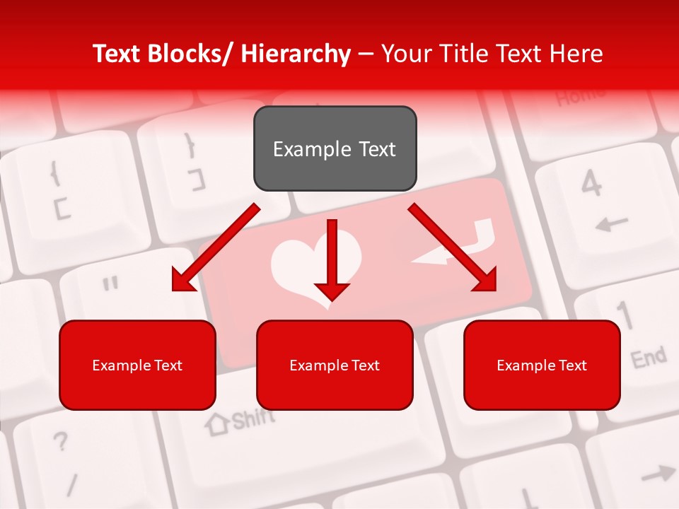 Relationship Symbol White PowerPoint Template