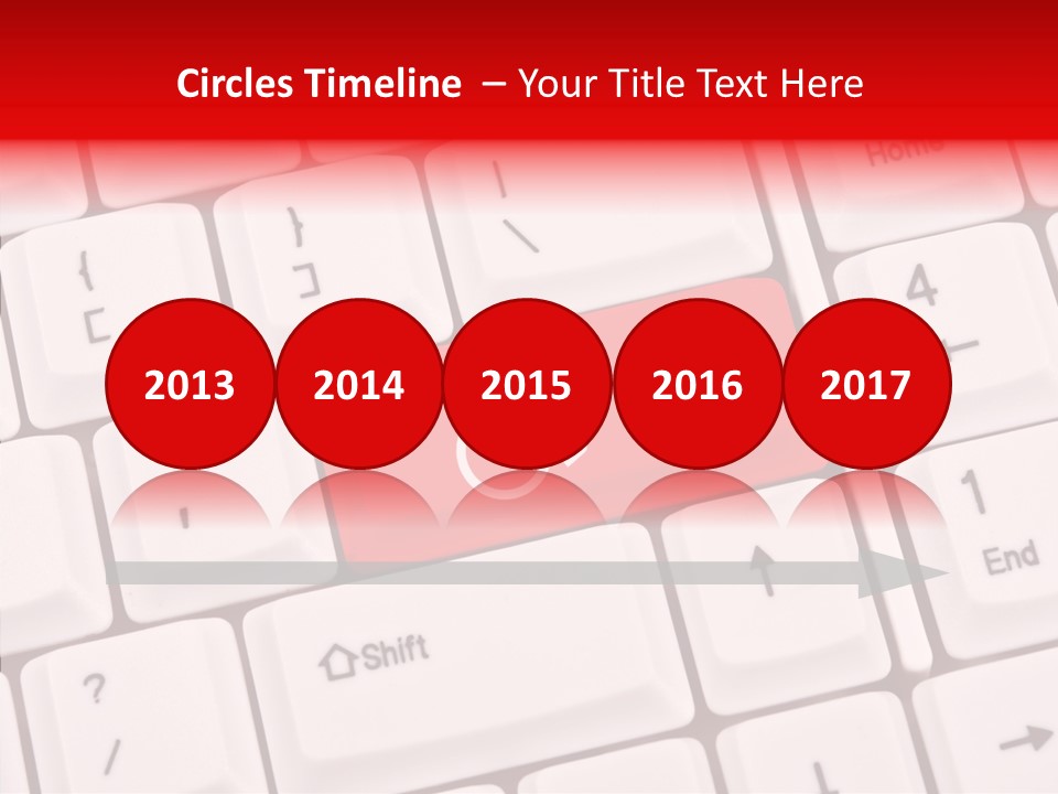 Technology Handicap Key PowerPoint Template