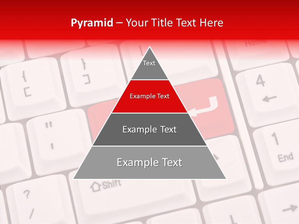 Technology Handicap Key PowerPoint Template
