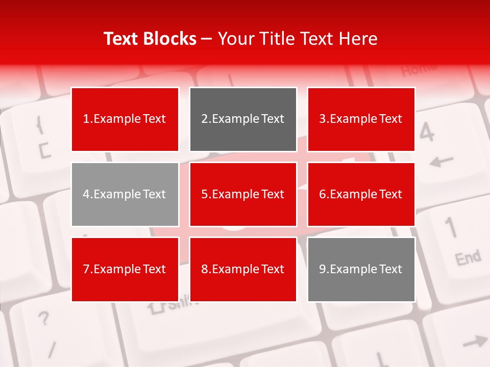 Technology Handicap Key PowerPoint Template