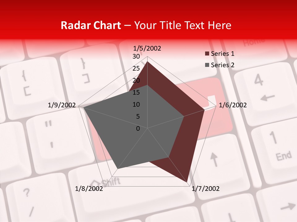 Technology Handicap Key PowerPoint Template
