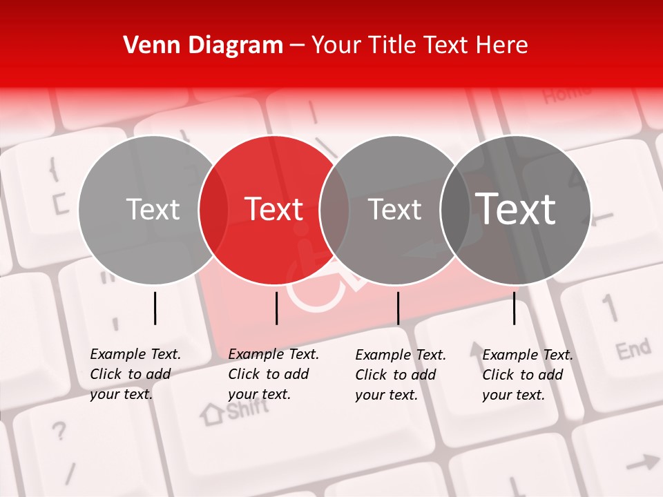 Technology Handicap Key PowerPoint Template
