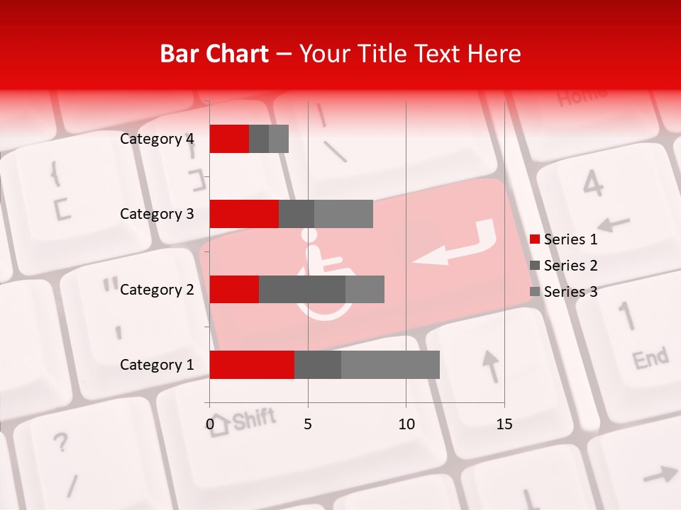 Technology Handicap Key PowerPoint Template