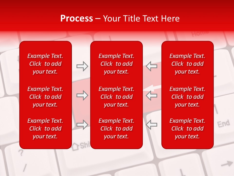 Technology Handicap Key PowerPoint Template