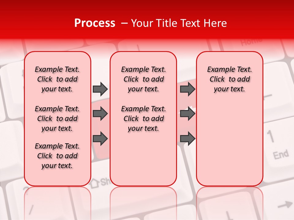 Technology Handicap Key PowerPoint Template