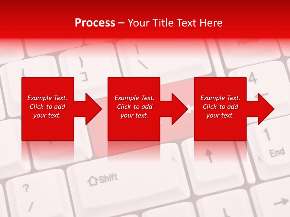 Technology Handicap Key PowerPoint Template