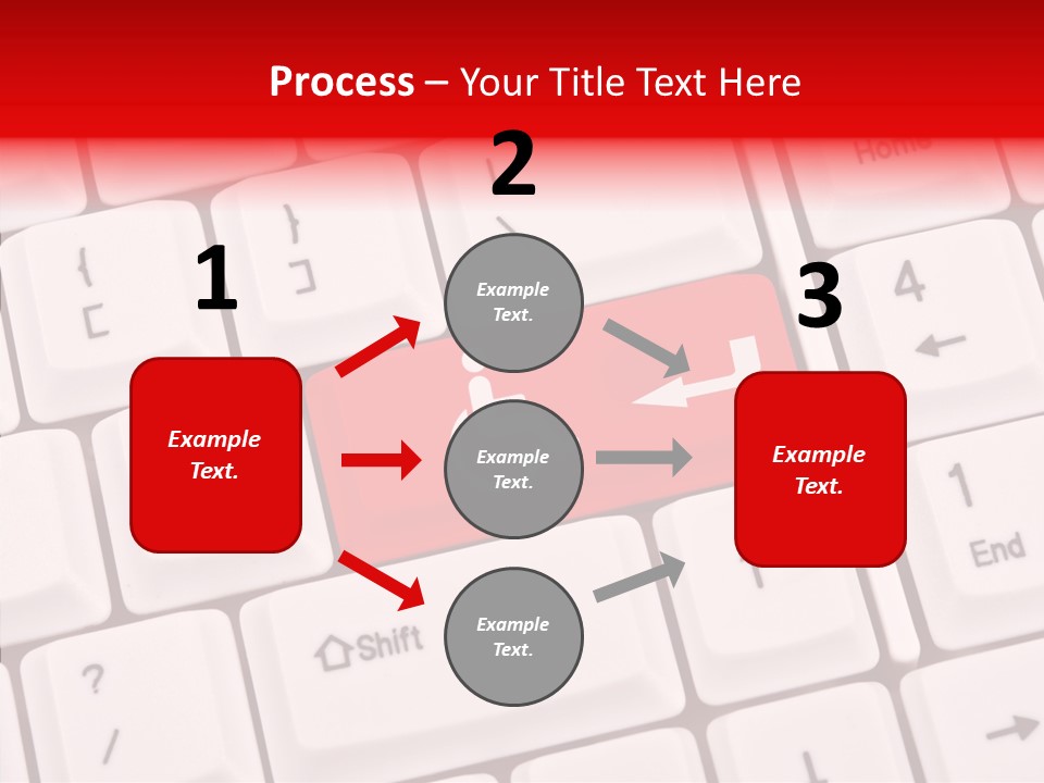 Technology Handicap Key PowerPoint Template