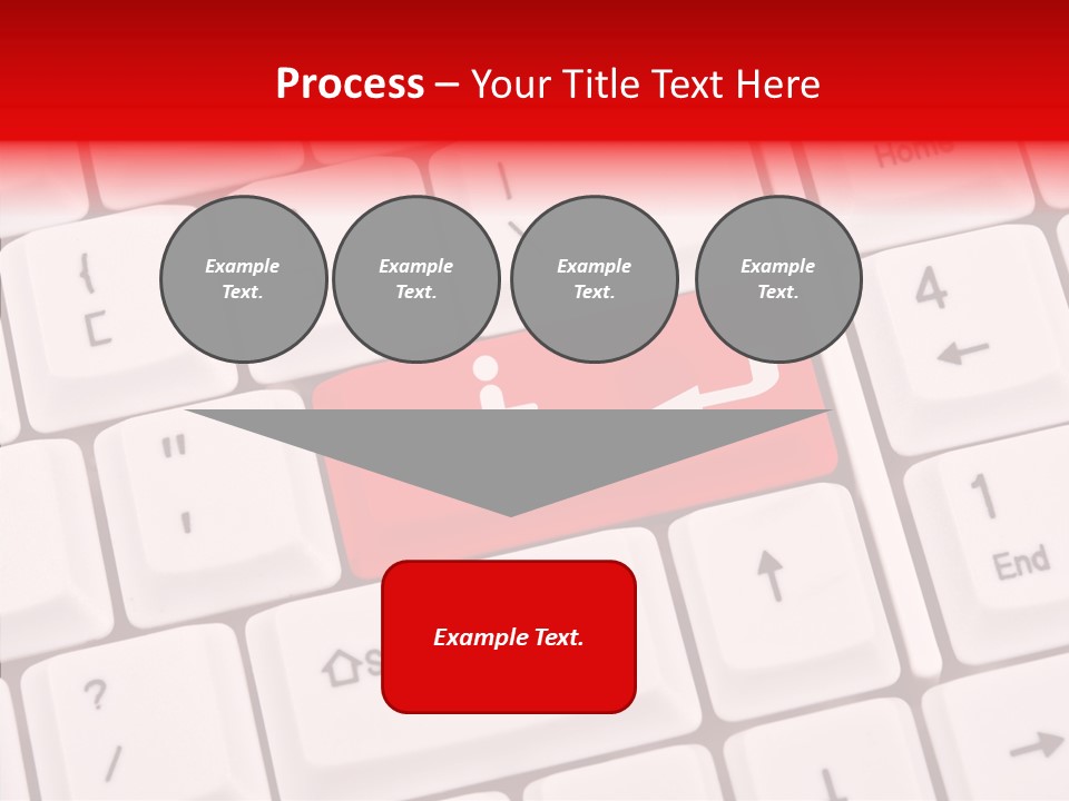 Technology Handicap Key PowerPoint Template