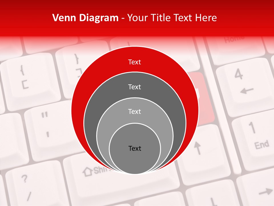 Technology Handicap Key PowerPoint Template