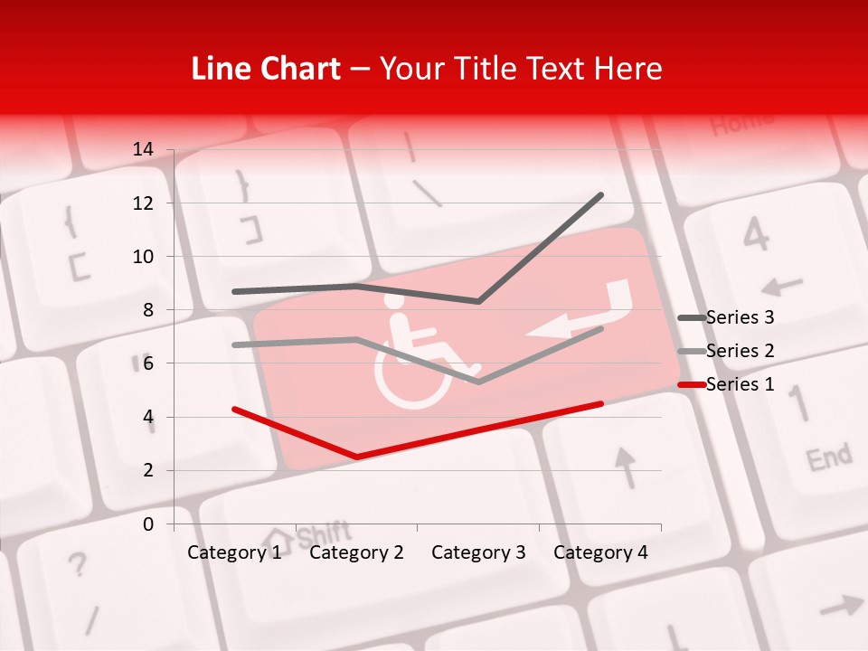 Technology Handicap Key PowerPoint Template