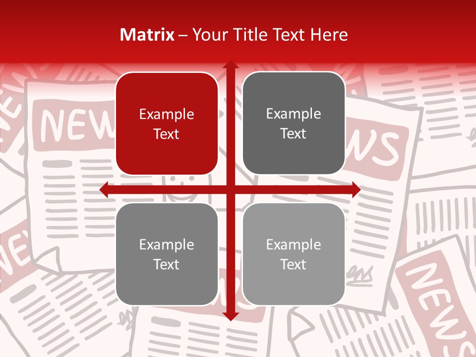 Business Signs Media PowerPoint Template