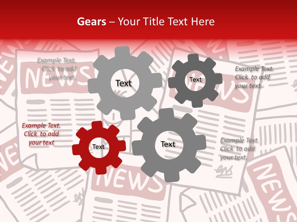 Business Signs Media PowerPoint Template