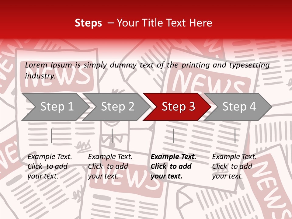 Business Signs Media PowerPoint Template