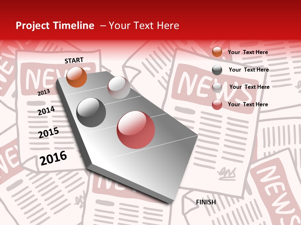 Business Signs Media PowerPoint Template