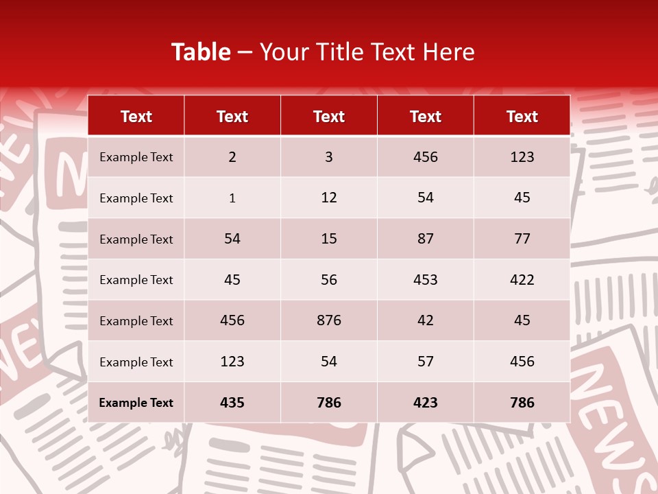 Business Signs Media PowerPoint Template