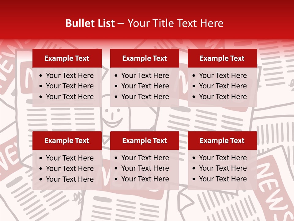 Business Signs Media PowerPoint Template
