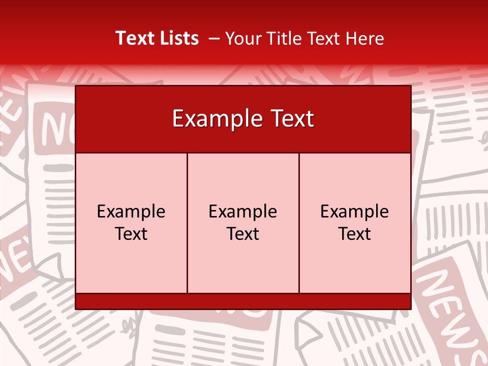 Business Signs Media PowerPoint Template