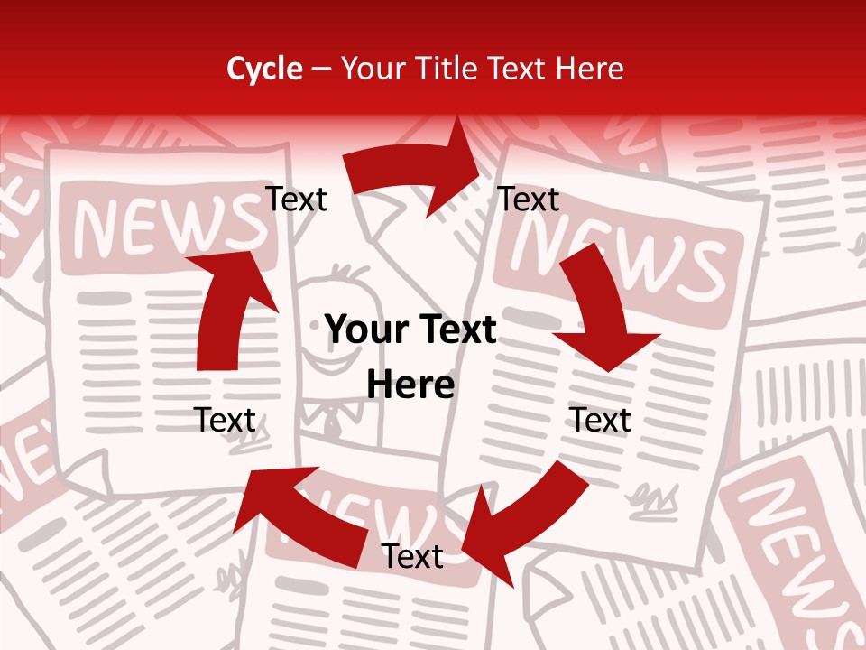 Business Signs Media PowerPoint Template