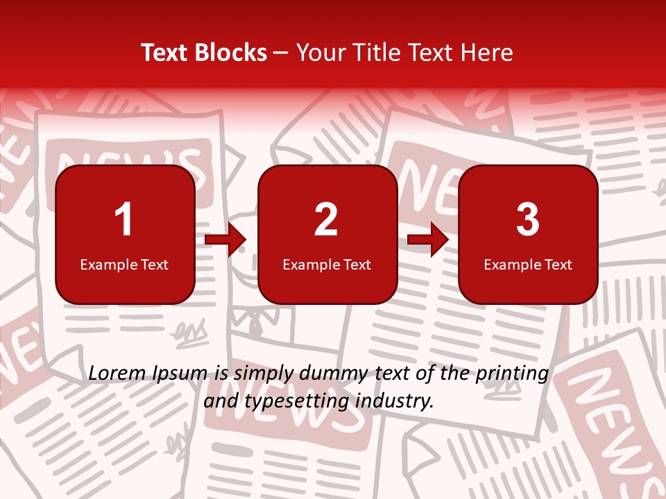 Business Signs Media PowerPoint Template