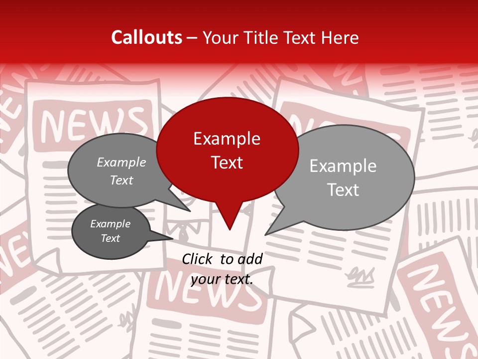 Business Signs Media PowerPoint Template