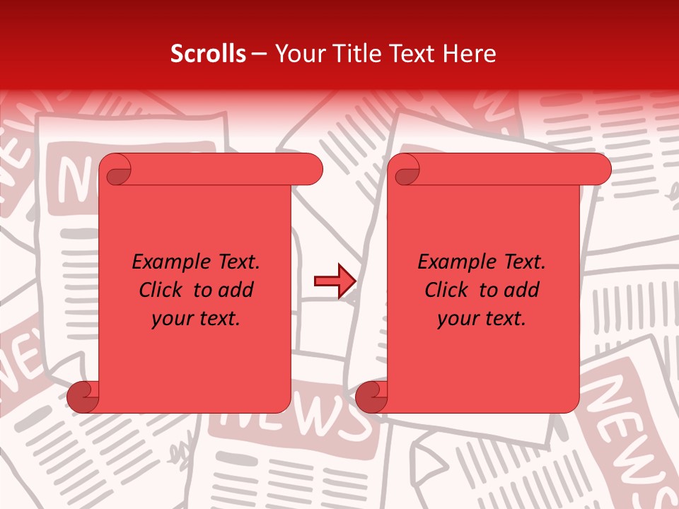 Business Signs Media PowerPoint Template