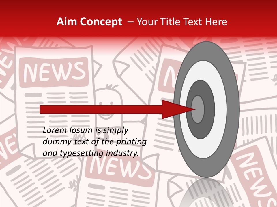 Business Signs Media PowerPoint Template